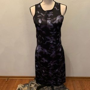 Banana Republic floral scuba dress